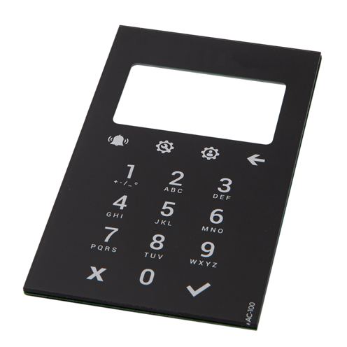 Touch keypad without chip